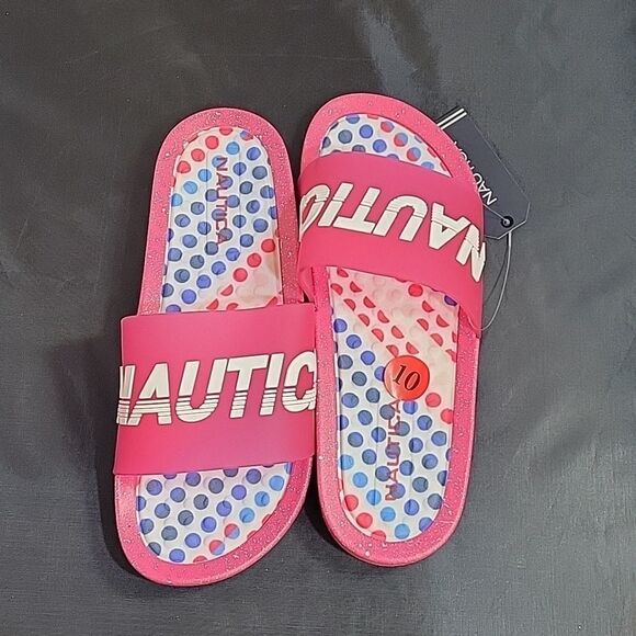 BRAND NEW WOMEN"S NAUTICA ESMERAY SLIDES ROUND TOE SANDAL - Picture 5 of 13